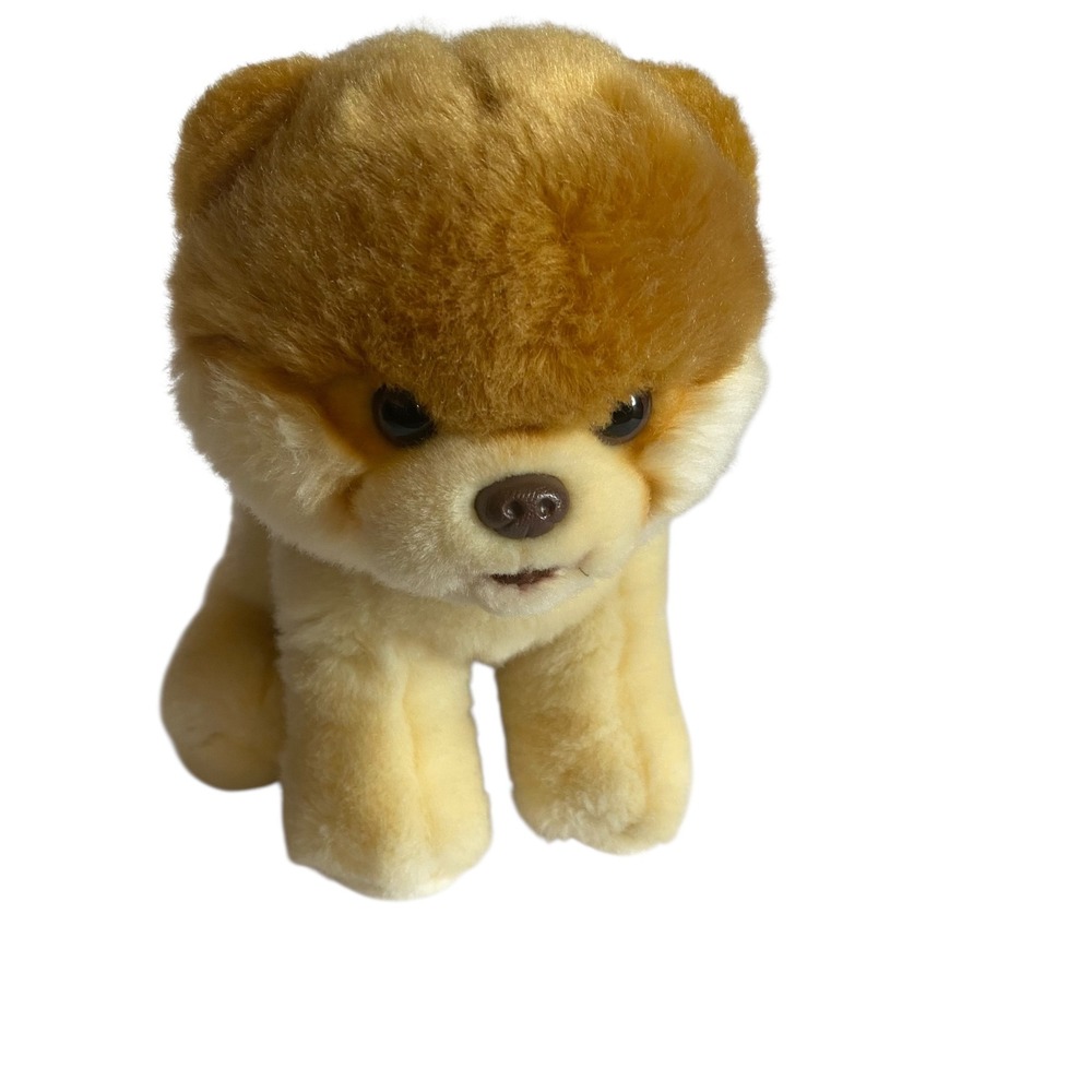 Gund Boo World's Cutest Dog Pomeranian Plush Stuffed Animal Tan Cream 4029715 9"
